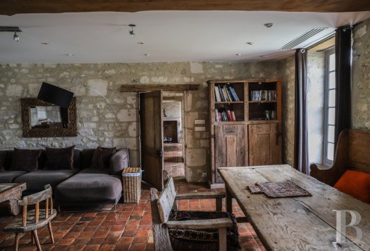 En Bourgogne, non loin de Vézelay, un château en bord de falaise surplombant l’Yonne - photo  n°26